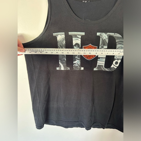 Black Harley Davidson Mexico Tank Top - Picture 3 of 6